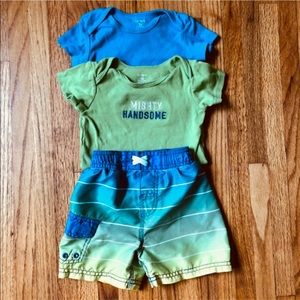 Carter’s | 3-PC Boys Summer Bundle | 12-18M